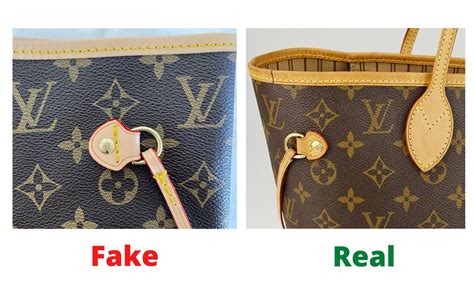 fake neverfull monogram bag vs real|never full bag false.